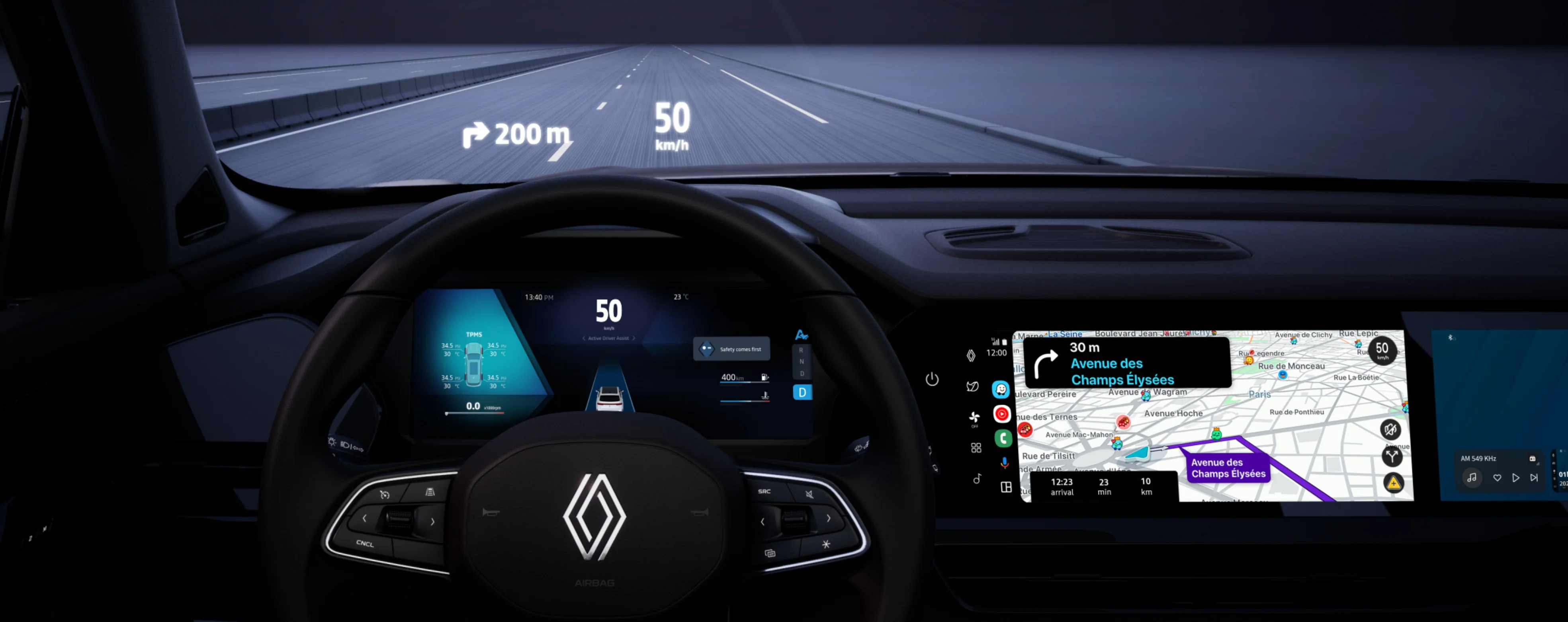 head-up display
